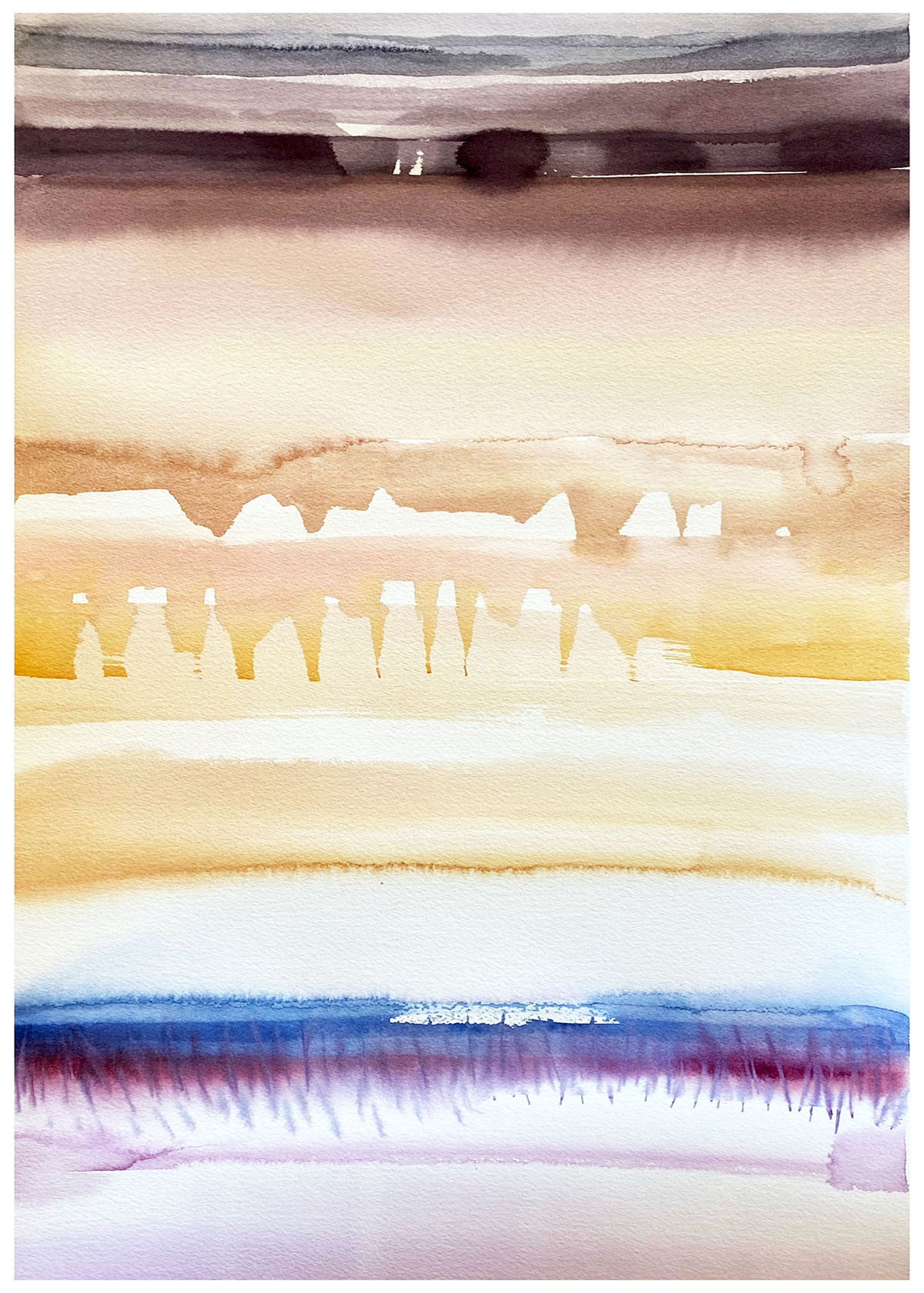 Flow II Greeting Card