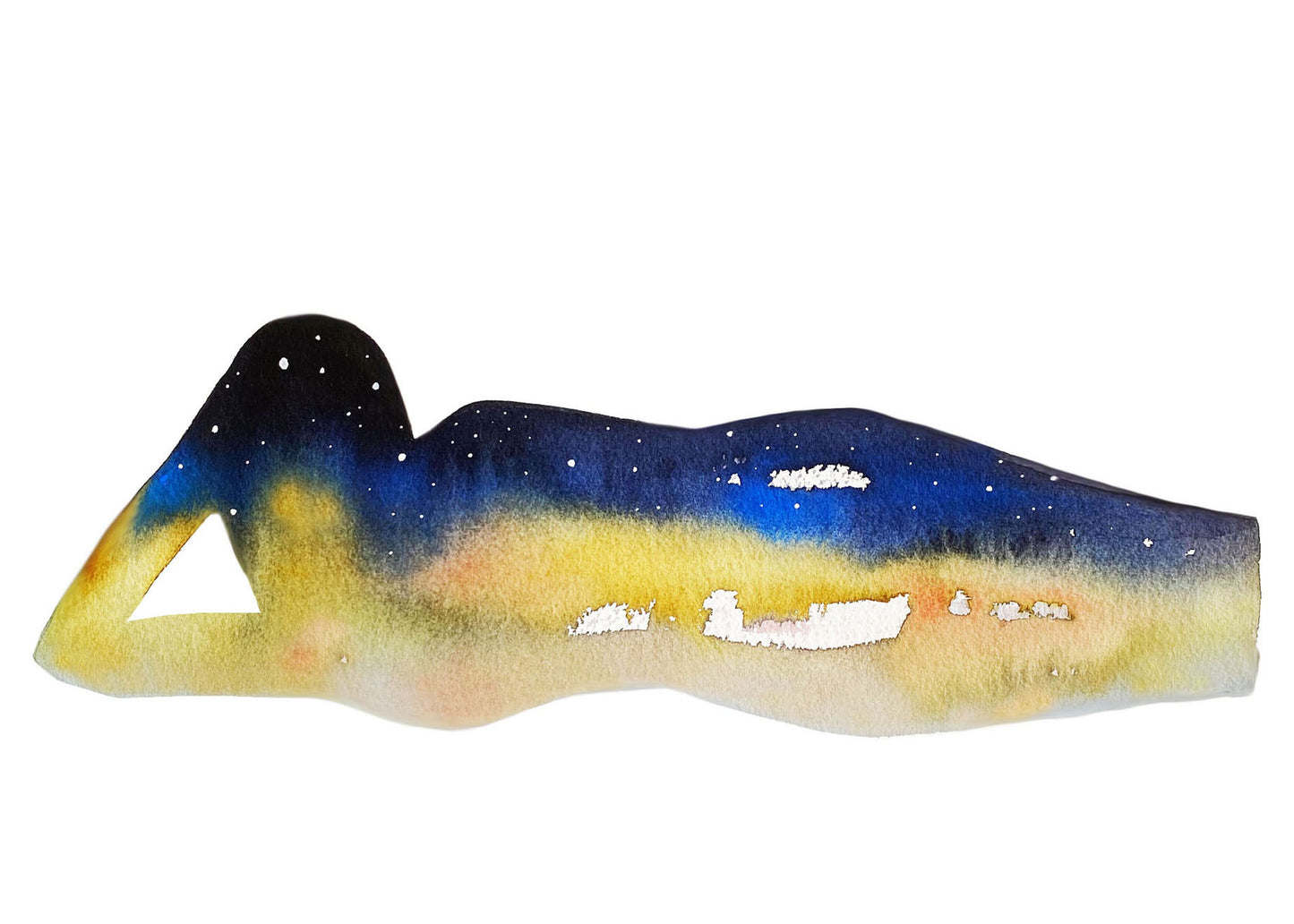 Inner Landscape Greeting Card