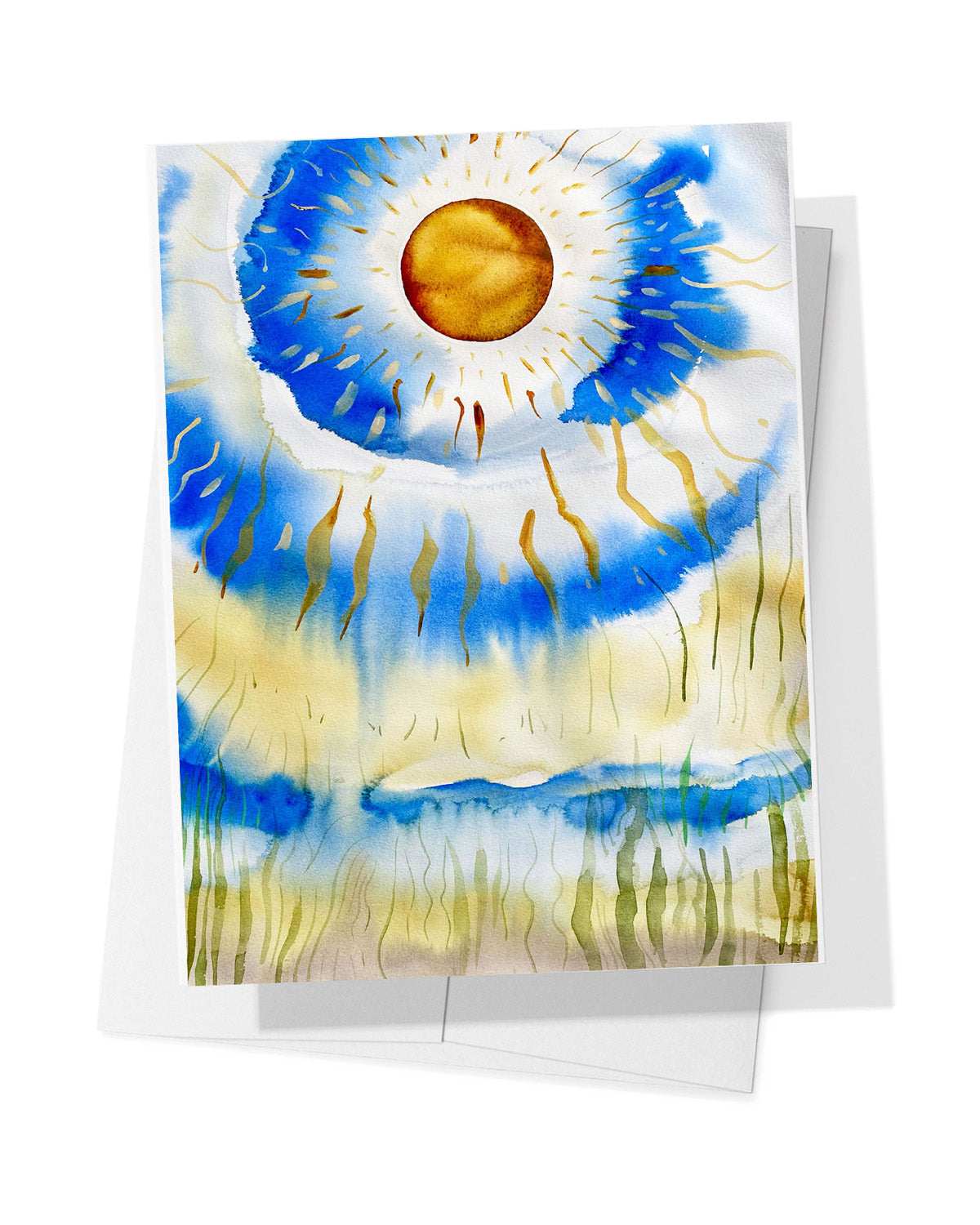 Summer Glow Greeting Card