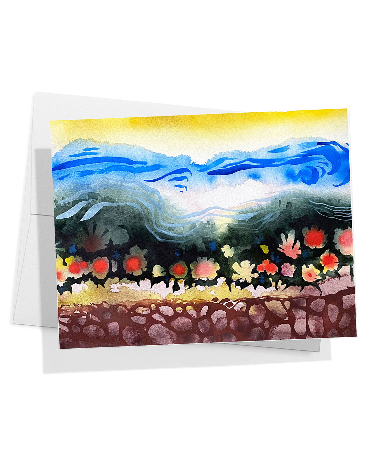 Breezy Greeting Card