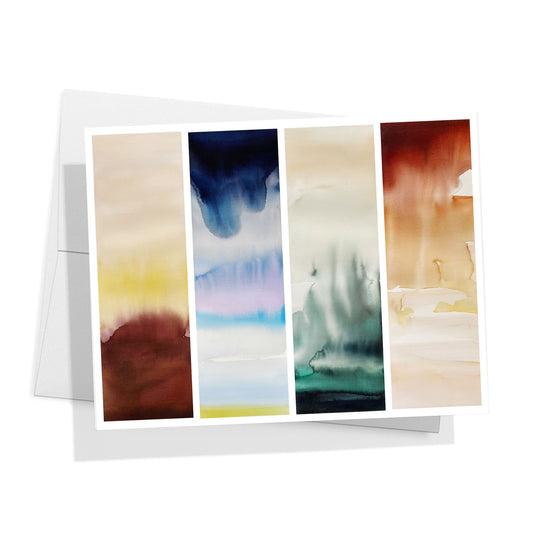 Elemental Flow Greeting Card