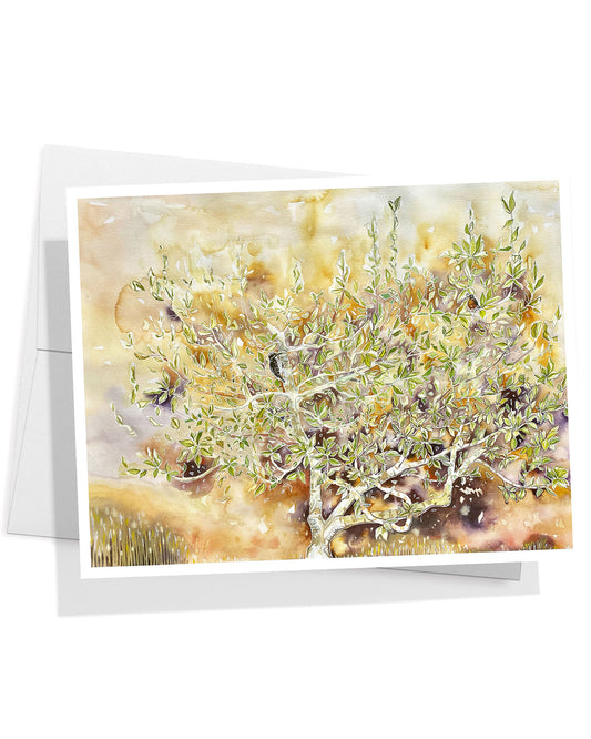 Fall Magnolia Greeting Card