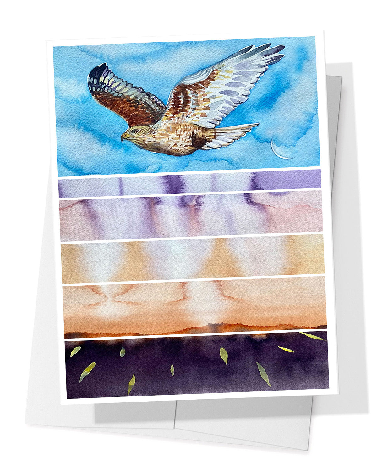 Soaring Hark Greeting Card