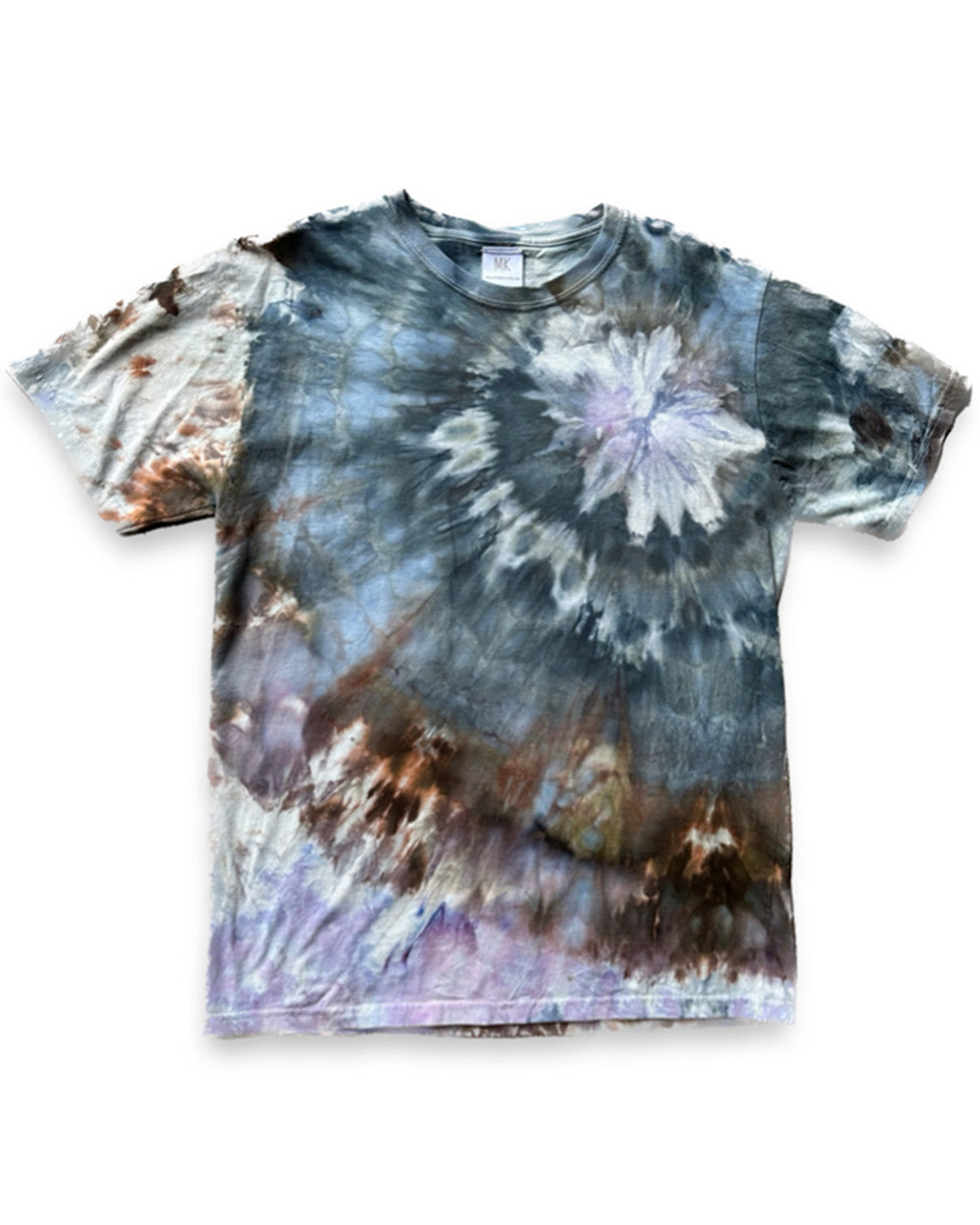 Organic Hand-Ice Dyed Large Tee