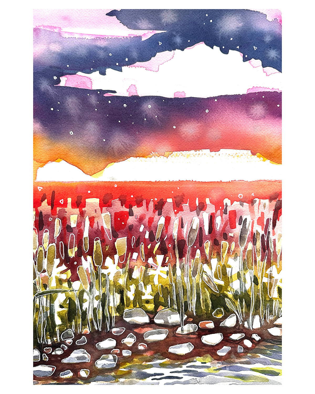 Marsh Magic Greeting Card