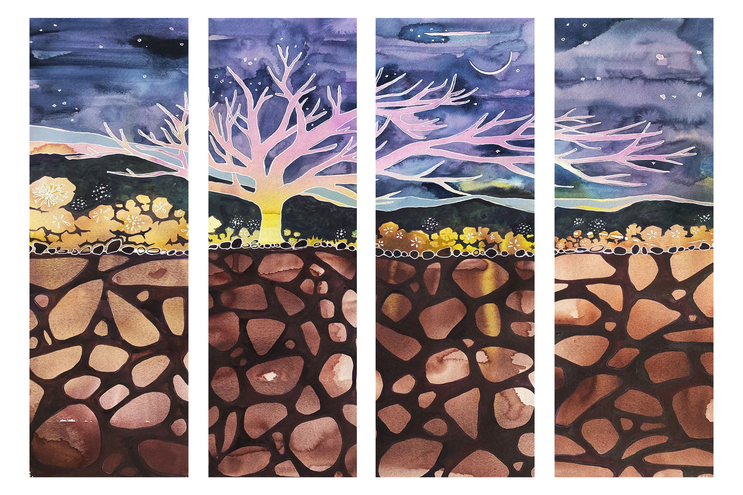 Scorpio Moon Greeting Card