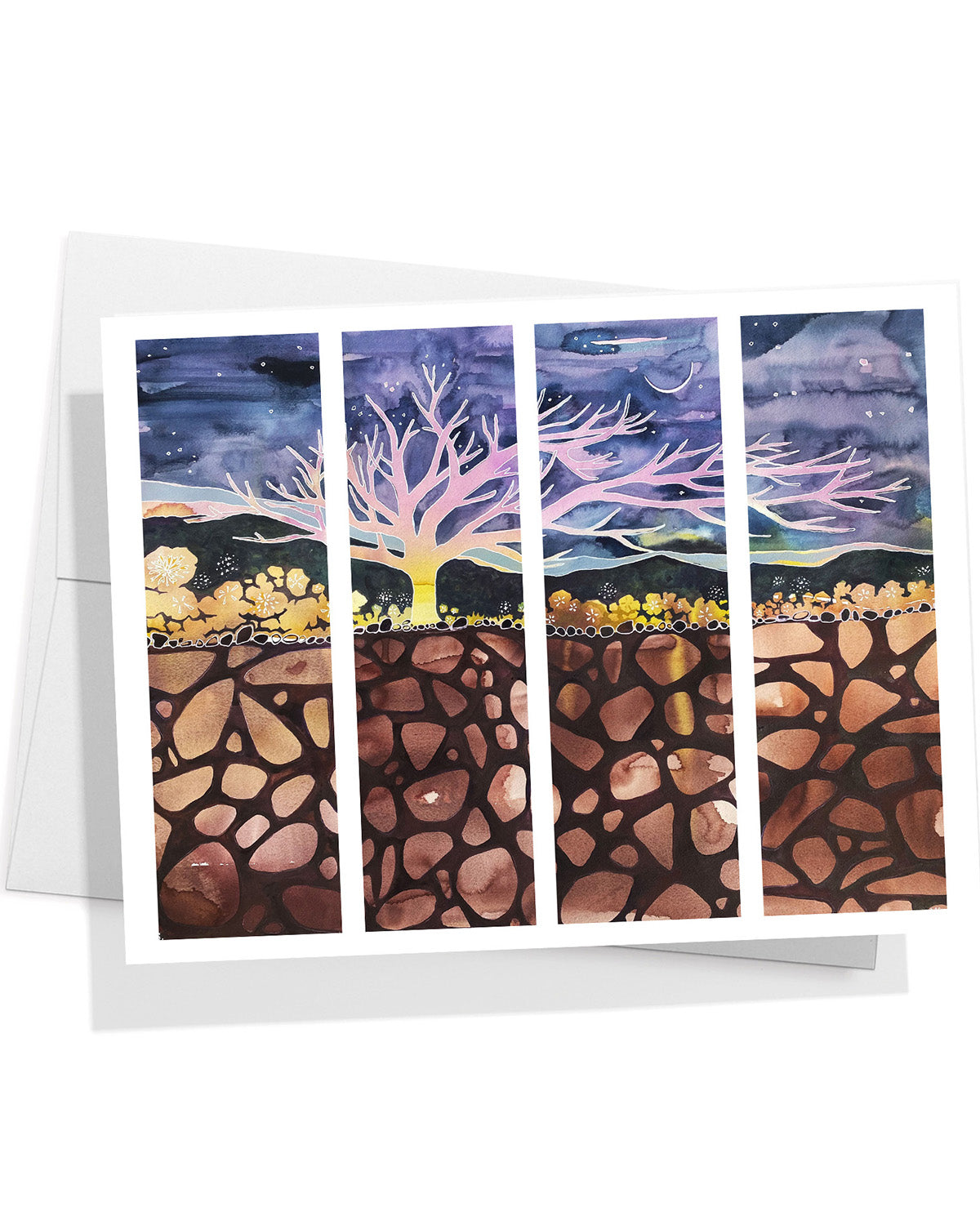 Scorpio Moon Greeting Card