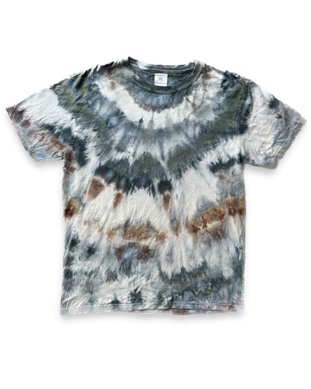 Organic Hand-Ice Dyed Large Tee