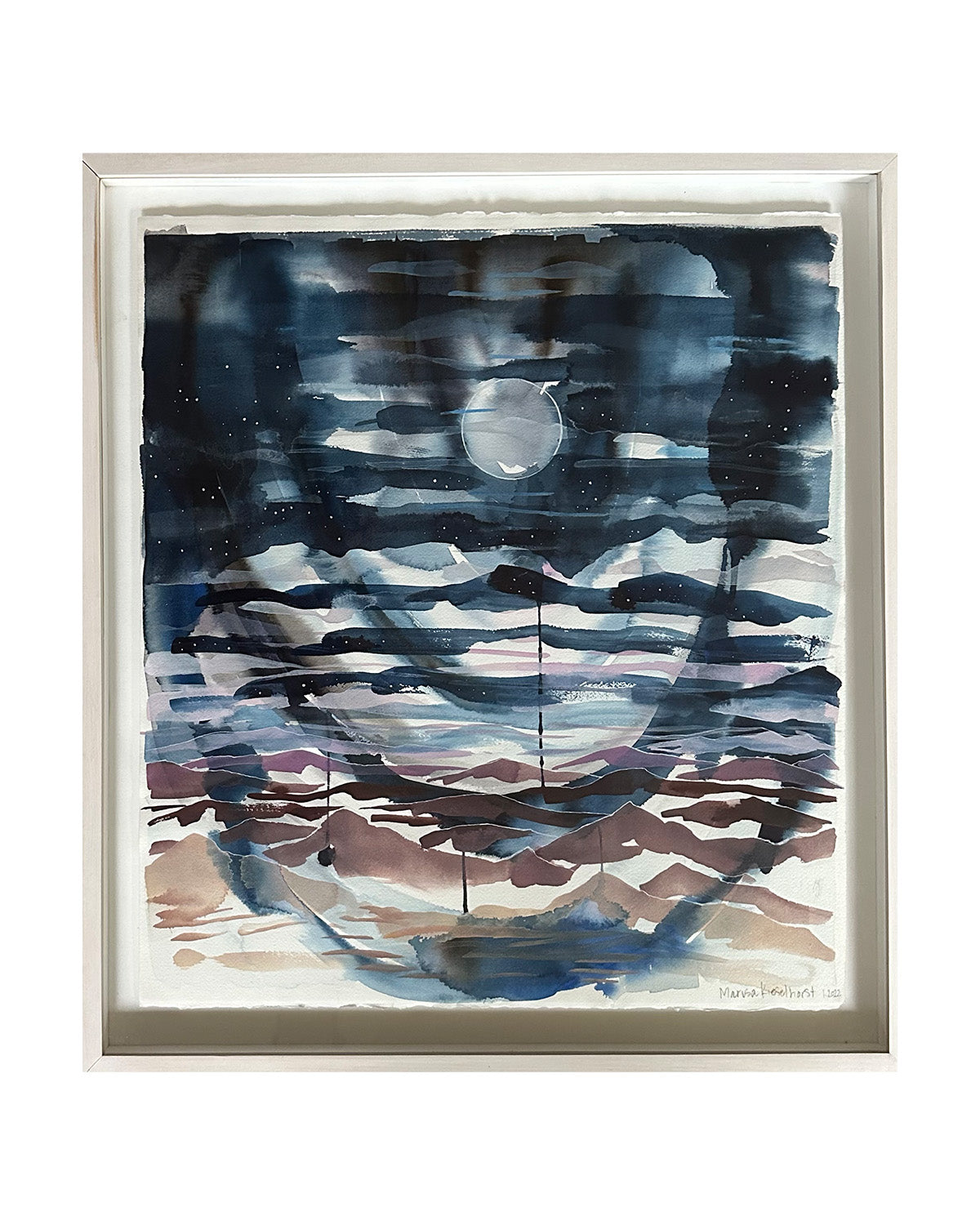 Solstice Moon Painting – My Kin Designs